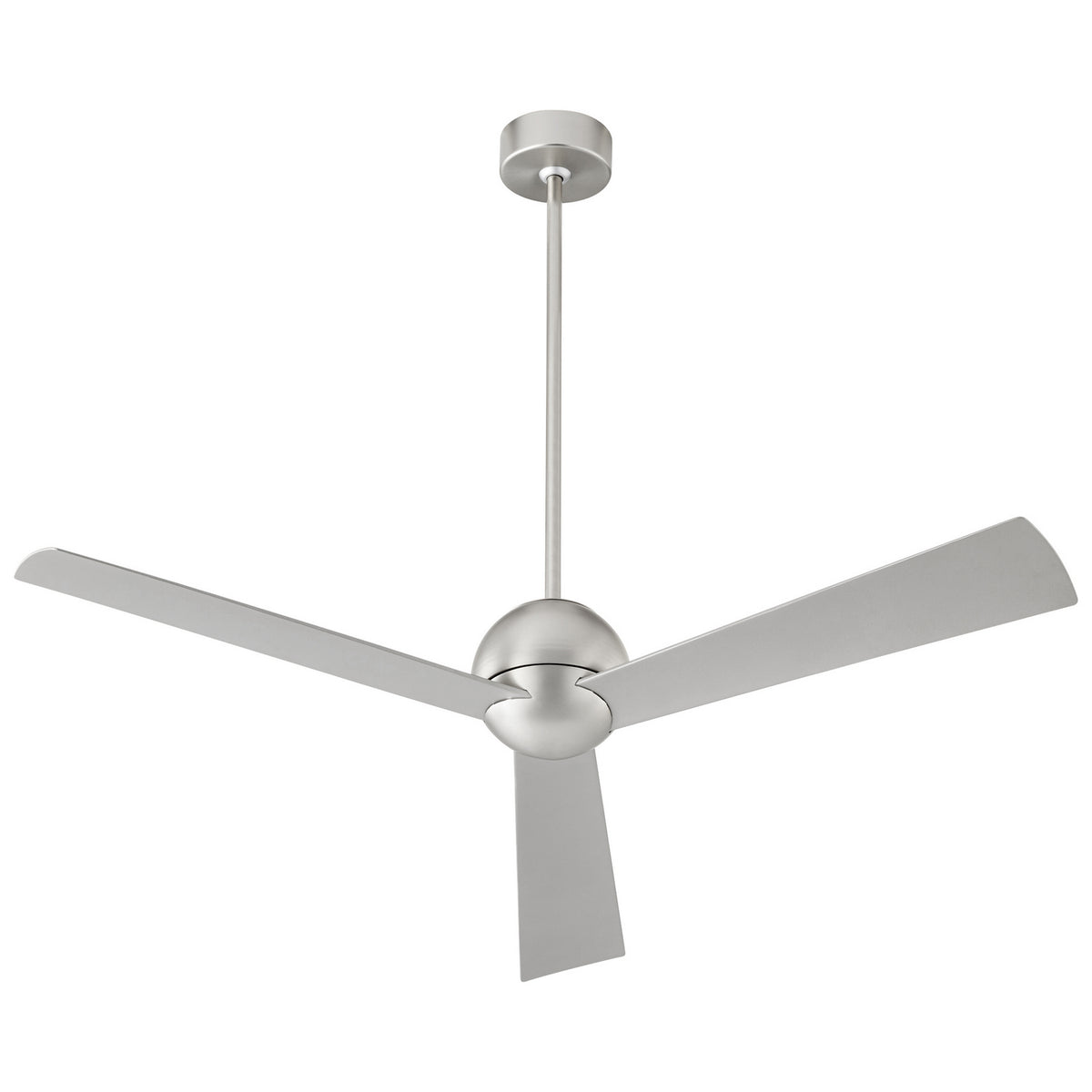 Quorum - 3-114-24 - 54"Ceiling Fan - Rondure - Satin Nickel