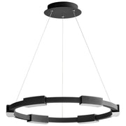 Quorum - 3-22-15 - LED Pendant - Dieter - Black