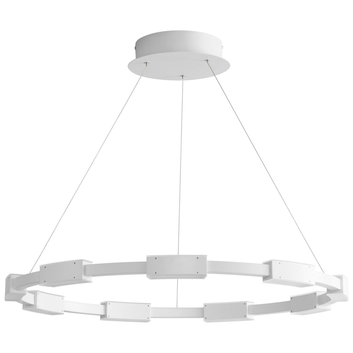 Quorum - 3-23-6 - LED Pendant - Dieter - White