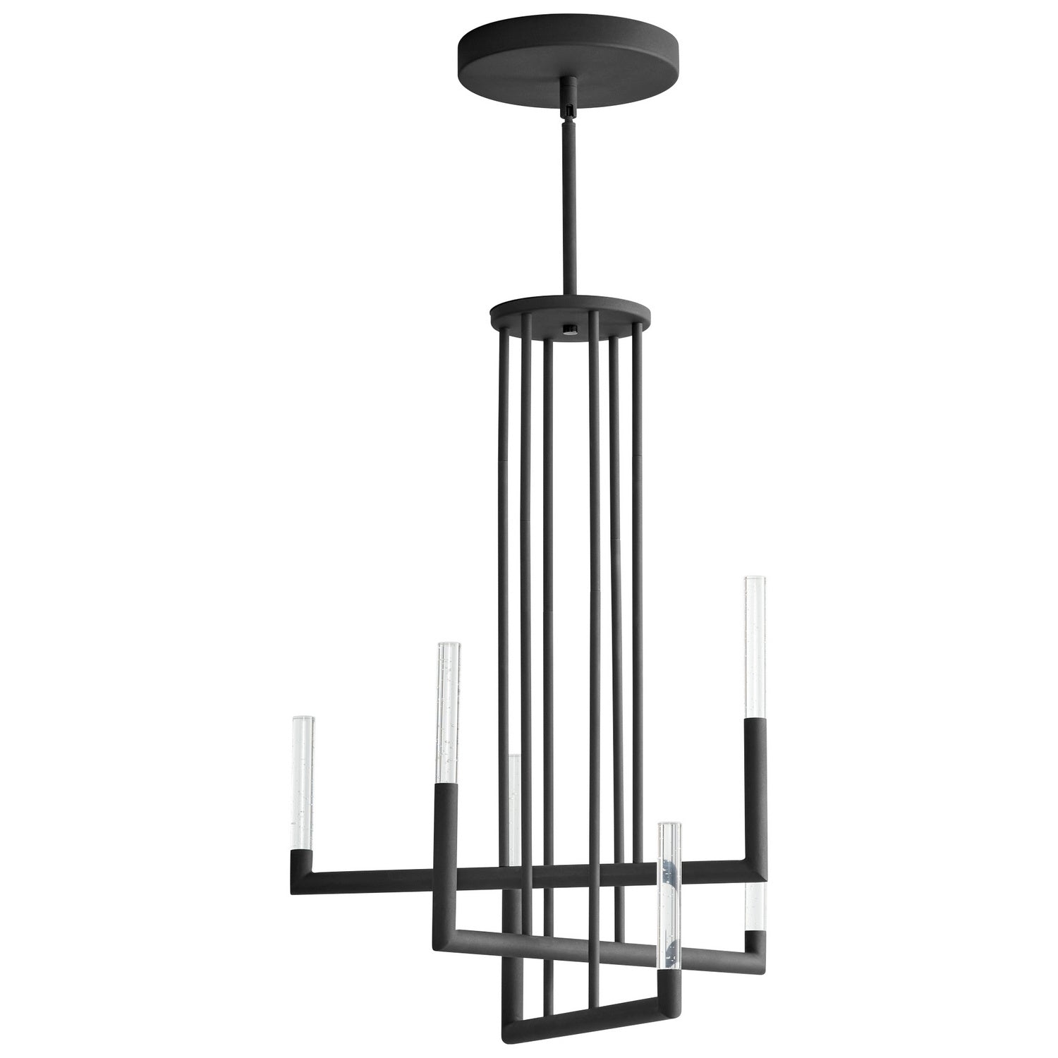 Quorum - 3-24-15 - LED Chandelier - Lustre - Black
