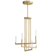 Quorum - 3-24-40 - LED Chandelier - Lustre - Aged Brass