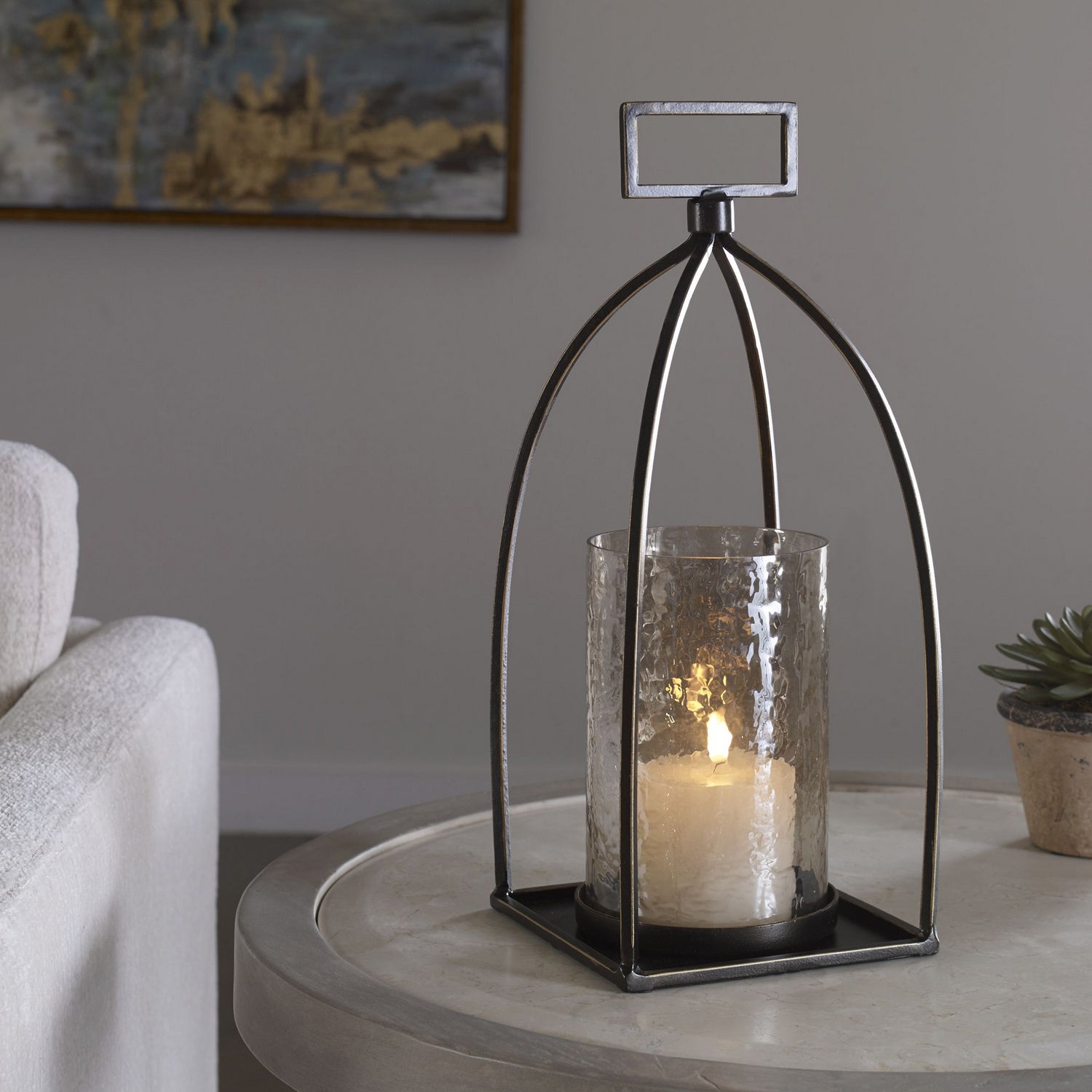 Uttermost - 17912 - Candleholder - Riad - Dark Bronze