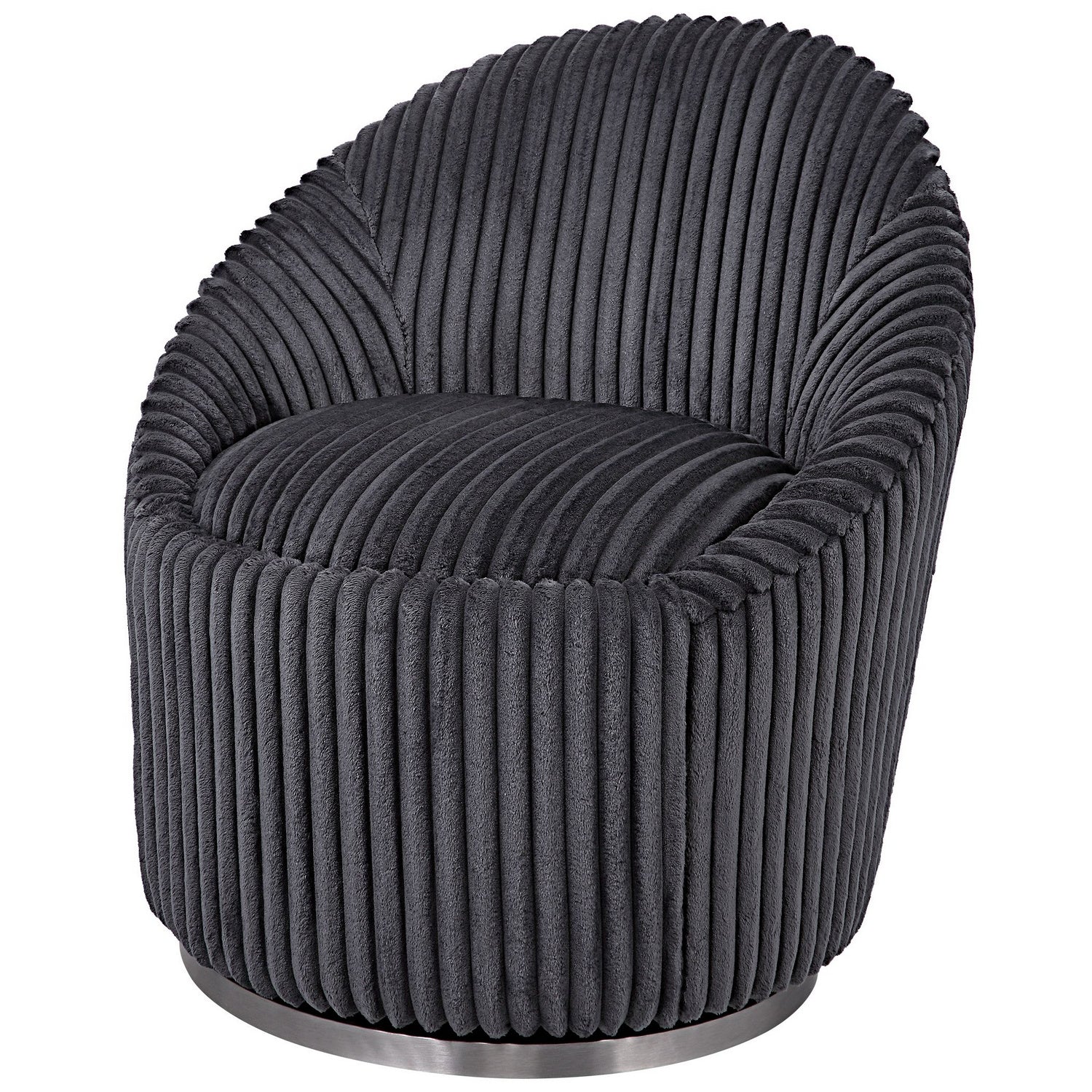 Uttermost - 23599 - Chair - Crue - Gunmetal