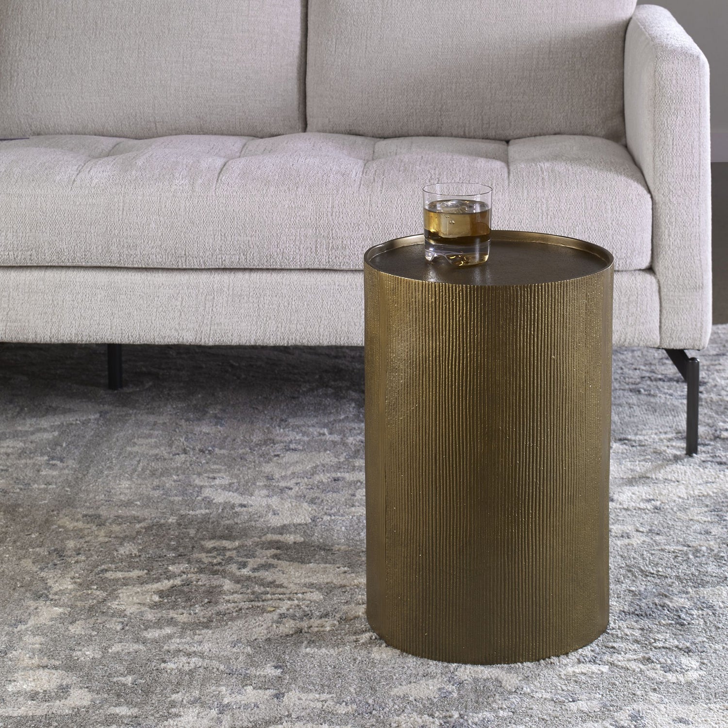 Uttermost - 25114 - Accent Table - Adrina - Antique Gold