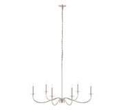 Z-Lite - 2301-42PN - Six Light Chandelier - Arrington - Polished Nickel