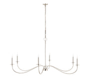 Z-Lite - 2301-63PN - Six Light Chandelier - Arrington - Polished Nickel