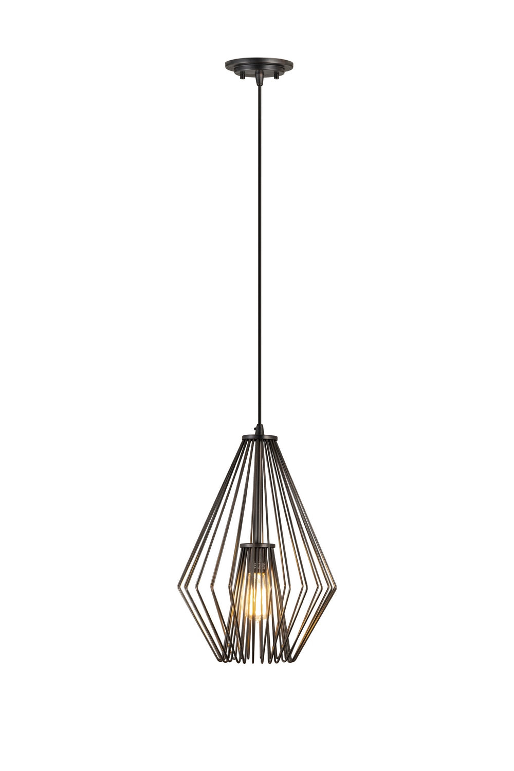 Z-Lite - 442MP12-BP - One Light Pendant - Quintus - Plated Bronze