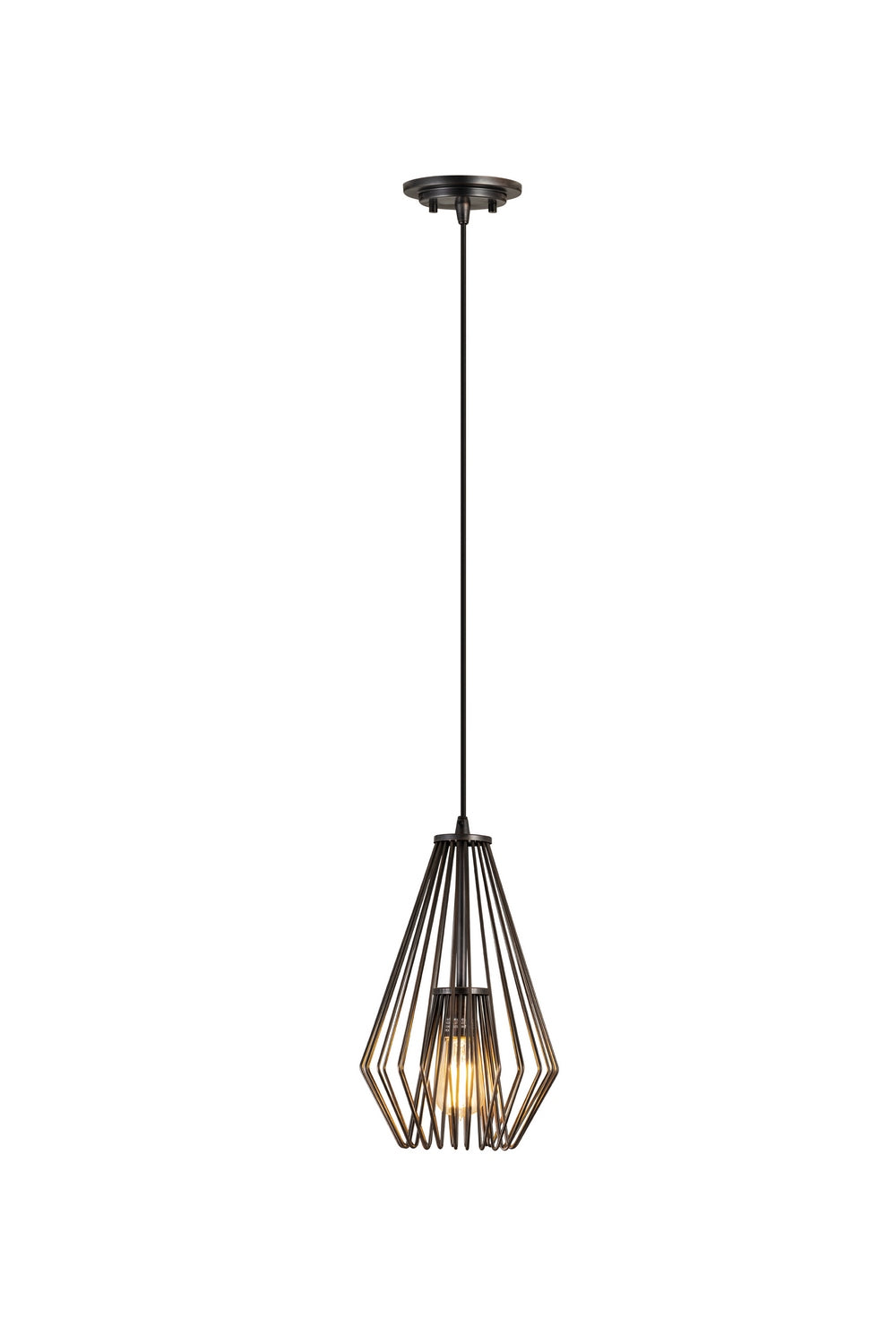 Z-Lite - 442MP-BP - One Light Pendant - Quintus - Plated Bronze