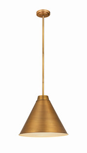 Z-Lite - 6011P18-RB - One Light Pendant - Eaton - Rubbed Brass