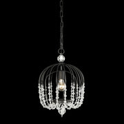 Varaluz - 343P01MB - One Light Pendant - Voliere - Matte Black