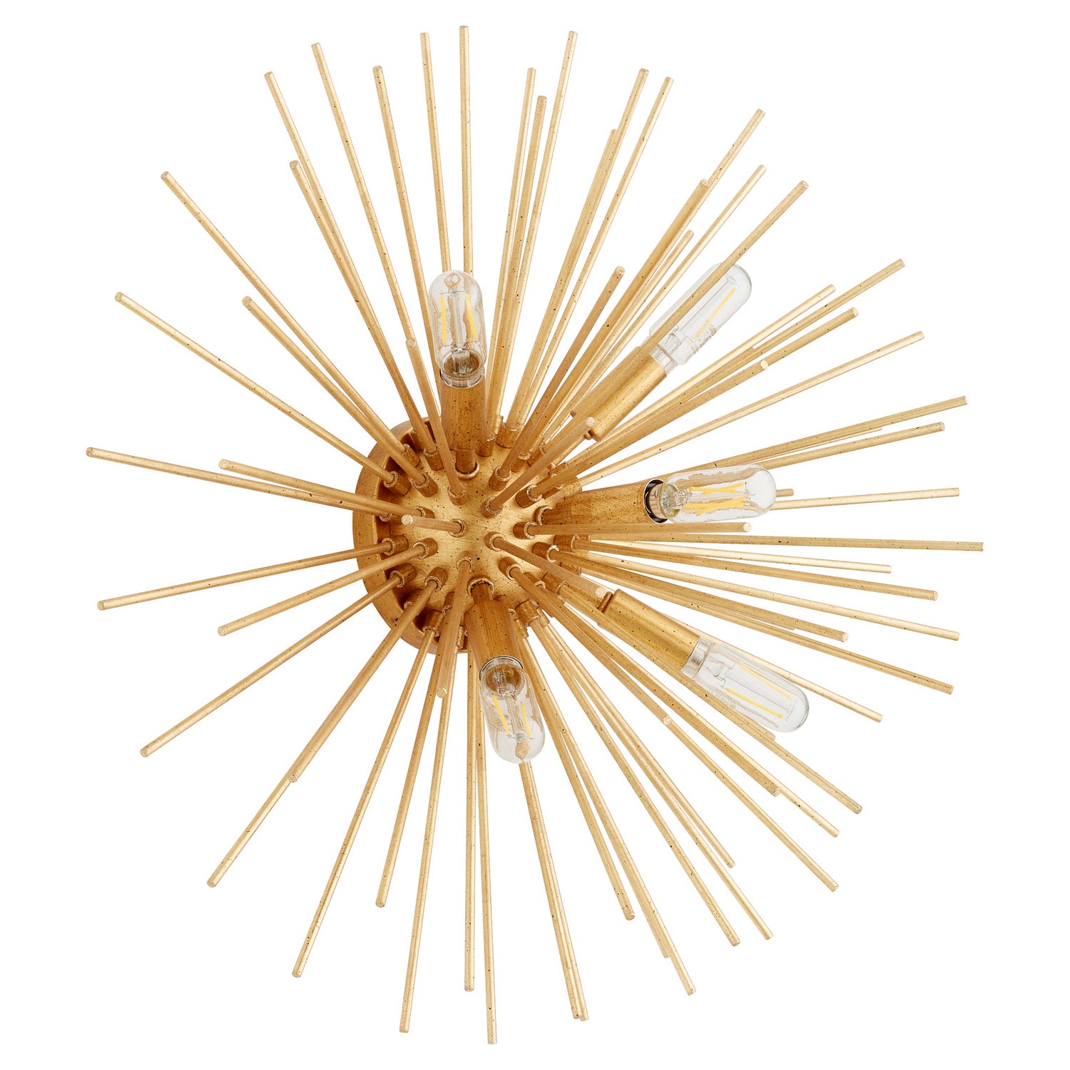 Quorum - 300-5-74 - Five Light Ceiling Mount - Electra - Gold Leaf