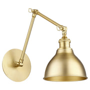 Quorum - 5392-80 - One Light Wall Mount - 5392 Wall Mounts - Aged Brass