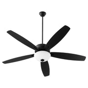 Quorum - 70605-69 - 60"Ceiling Fan - Breeze - Textured Black