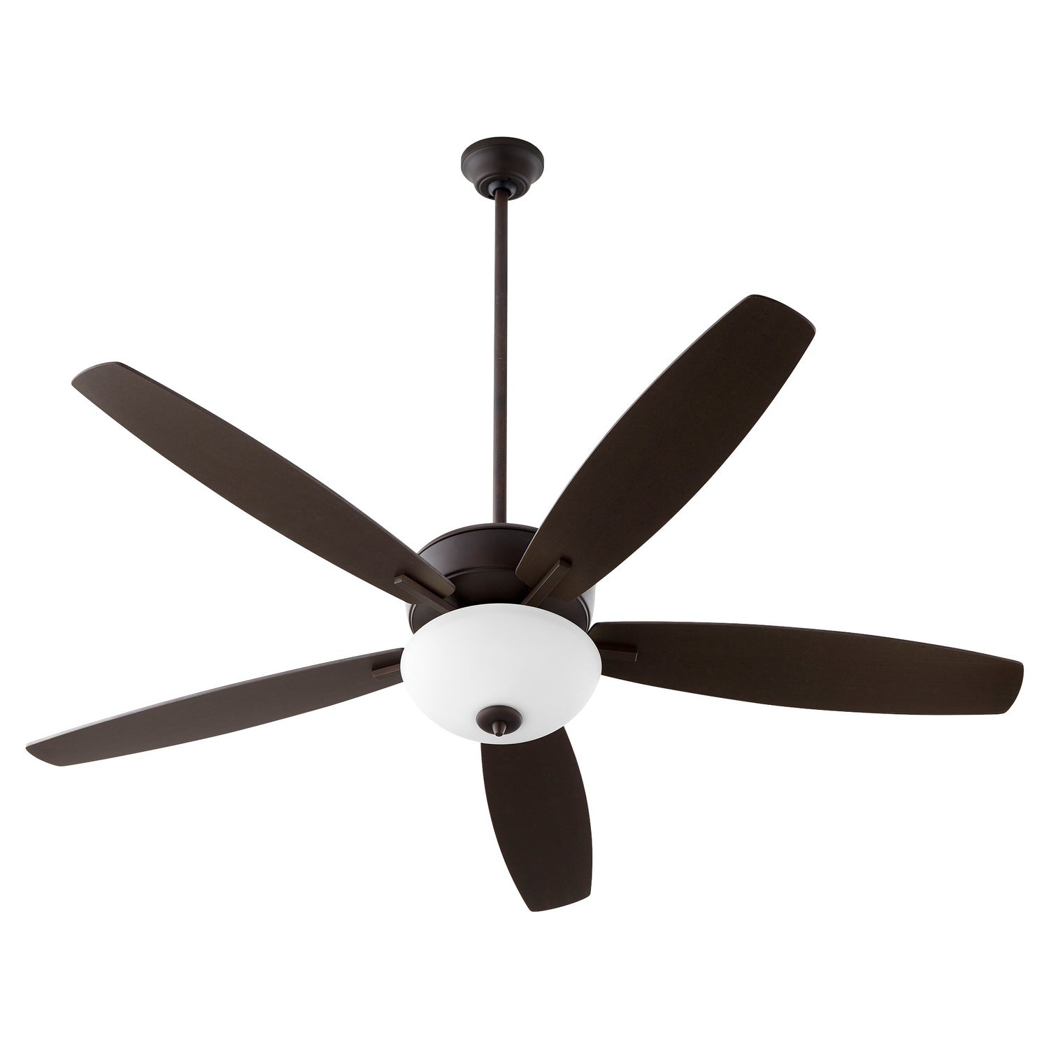 Quorum - 70605-86 - 60"Ceiling Fan - Breeze - Oiled Bronze