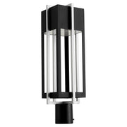 Quorum - 713-22-69 - LED Outdoor Post Mount - Al Fresco - Textured Black|Brushed Aluminum