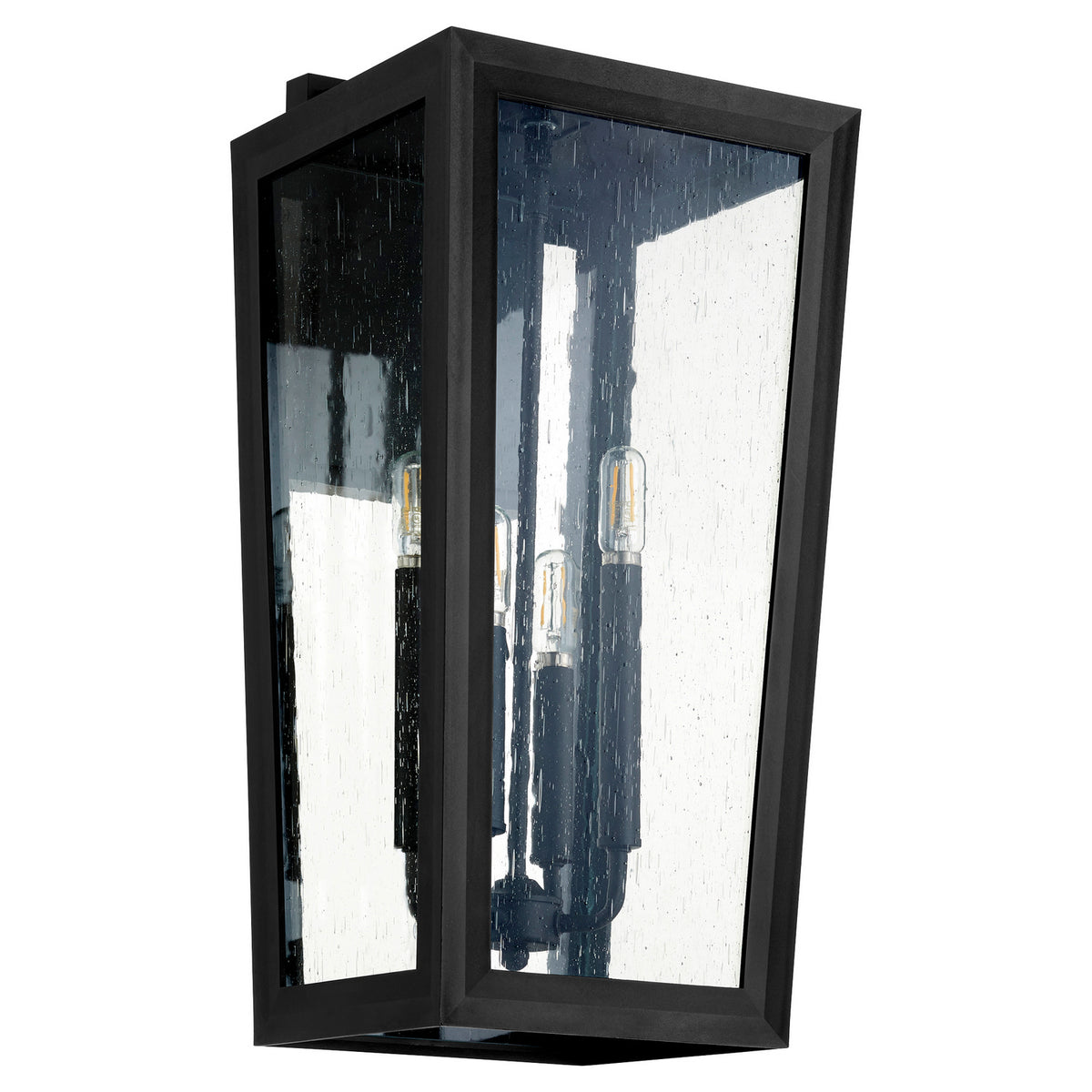 Quorum - 715-10-69 - Four Light Wall Mount - Bravo - Textured Black