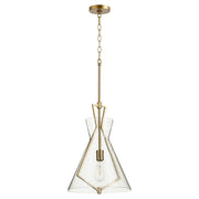 Quorum - 8426-80 - One Light Pendant - 8426 Pendants - Aged Brass