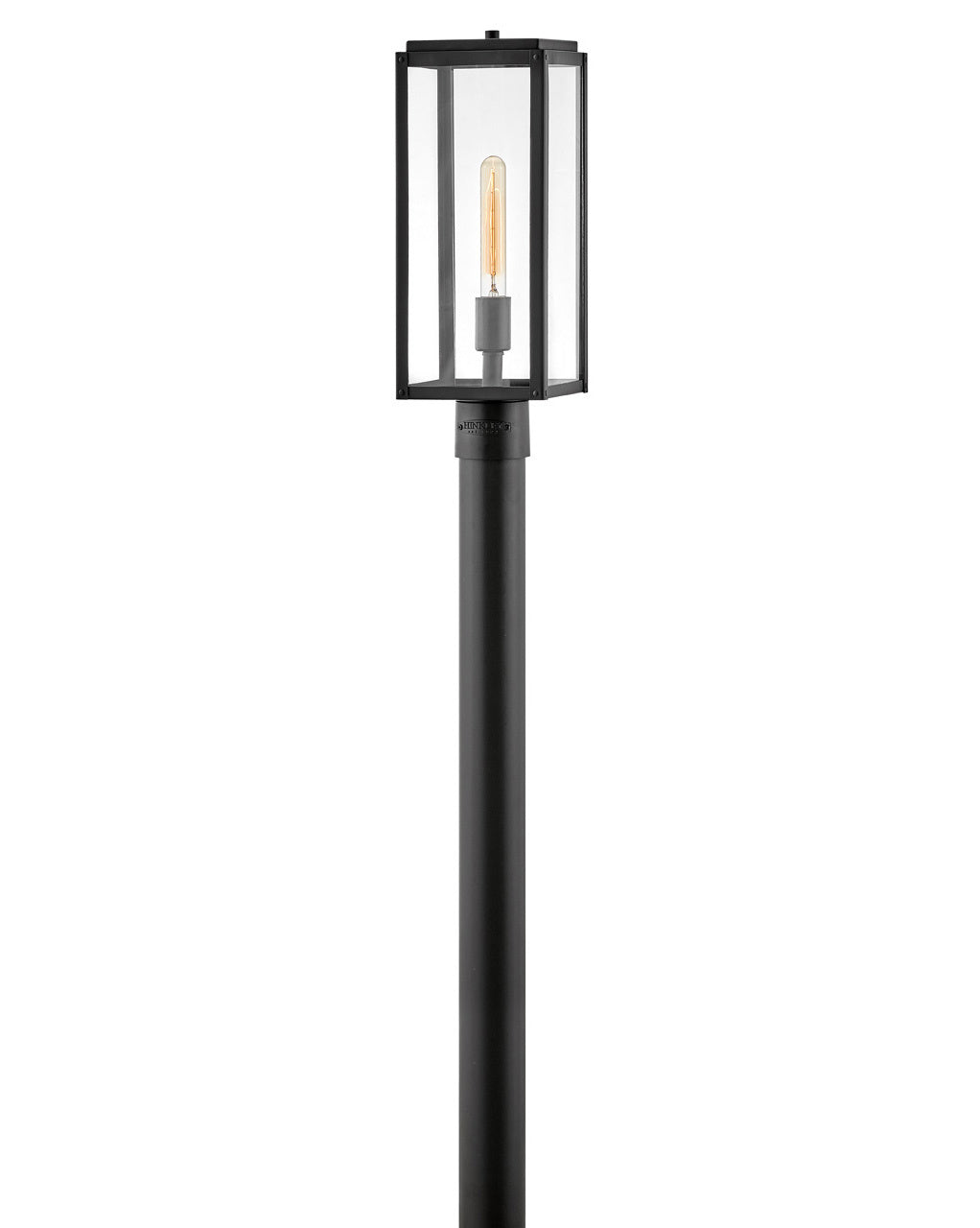 Hinkley - 2591BK-LL - LED Post Top or Pier Mount Lantern - Max - Black