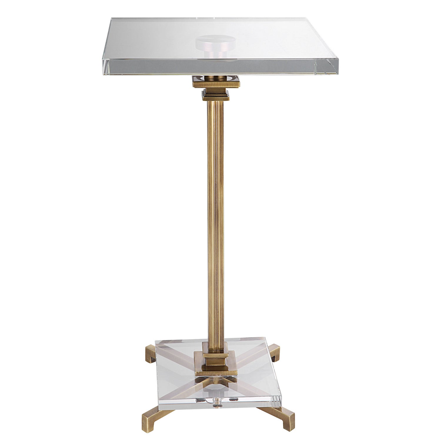 Uttermost - 25142 - Drink Table - Richelieu - Brushed Brass