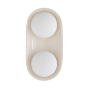 Arteriors - DA49006 - Two Light Wall Sconce - Glaze - Ivory Stained Crackle