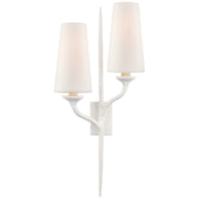 Visual Comfort Signature - JN 2077PW-L - Two Light Wall Sconce - Iberia - Plaster White