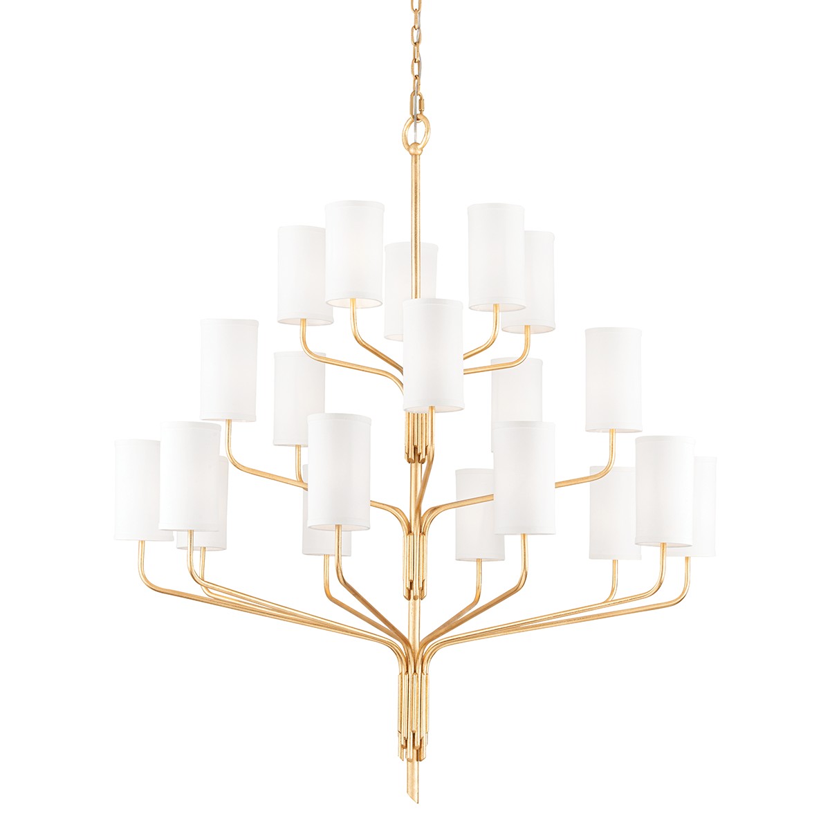 Troy Lighting - F61620-GL - 20 Light Chandelier - Juniper - Gold Leaf