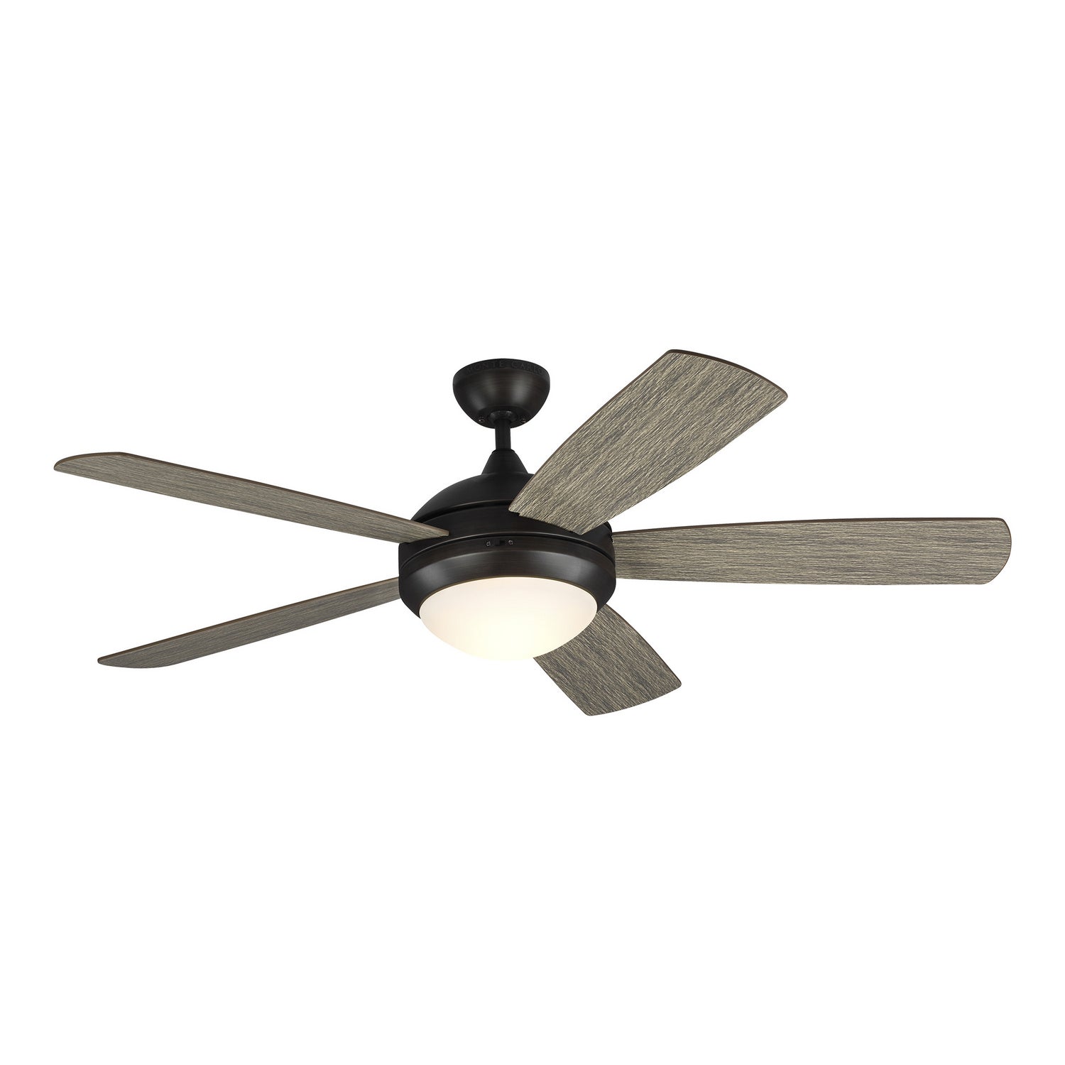 Generation Lighting - 5DISM52AGPD - 52" Ceiling Fan - Discus - Aged Pewter