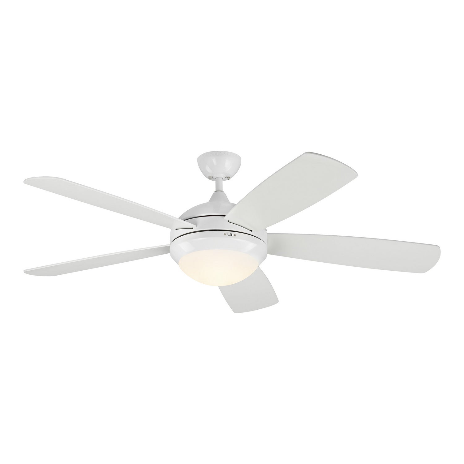 Generation Lighting - 5DISM52RZWD - 52" Ceiling Fan - Discus - Matte White
