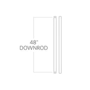 Visual Comfort Fan - DR48KOA - Downrod - Universal - Koa