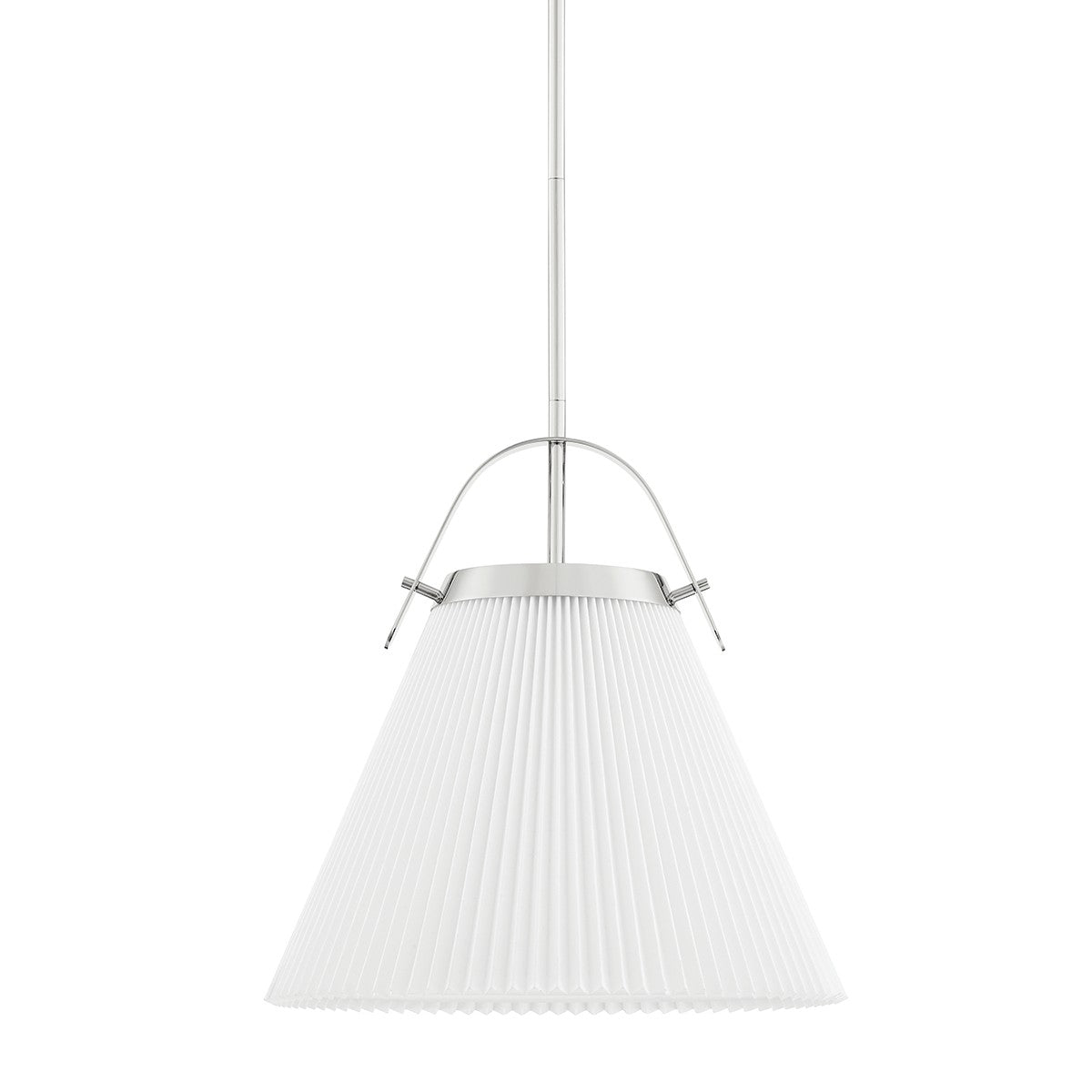 Hudson Valley - 9616-PN - One Light Pendant - Aldridge - Polished Nickel
