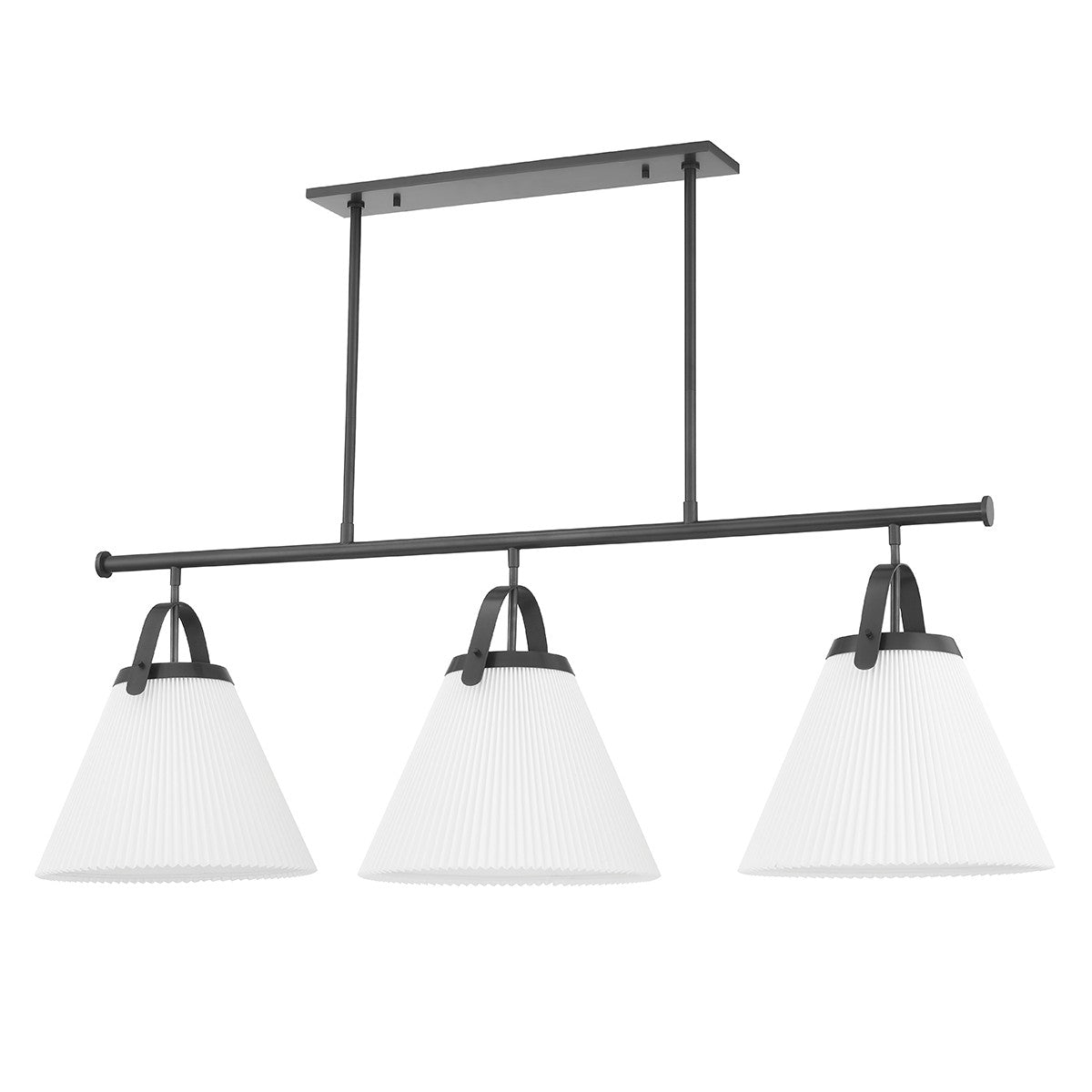 Hudson Valley - 9658-OB - Three Light Island Pendant - Aldridge - Old Bronze