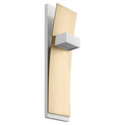Quorum - 3-400-640 - LED Wall Sconce - Dario - White|Aged Brass