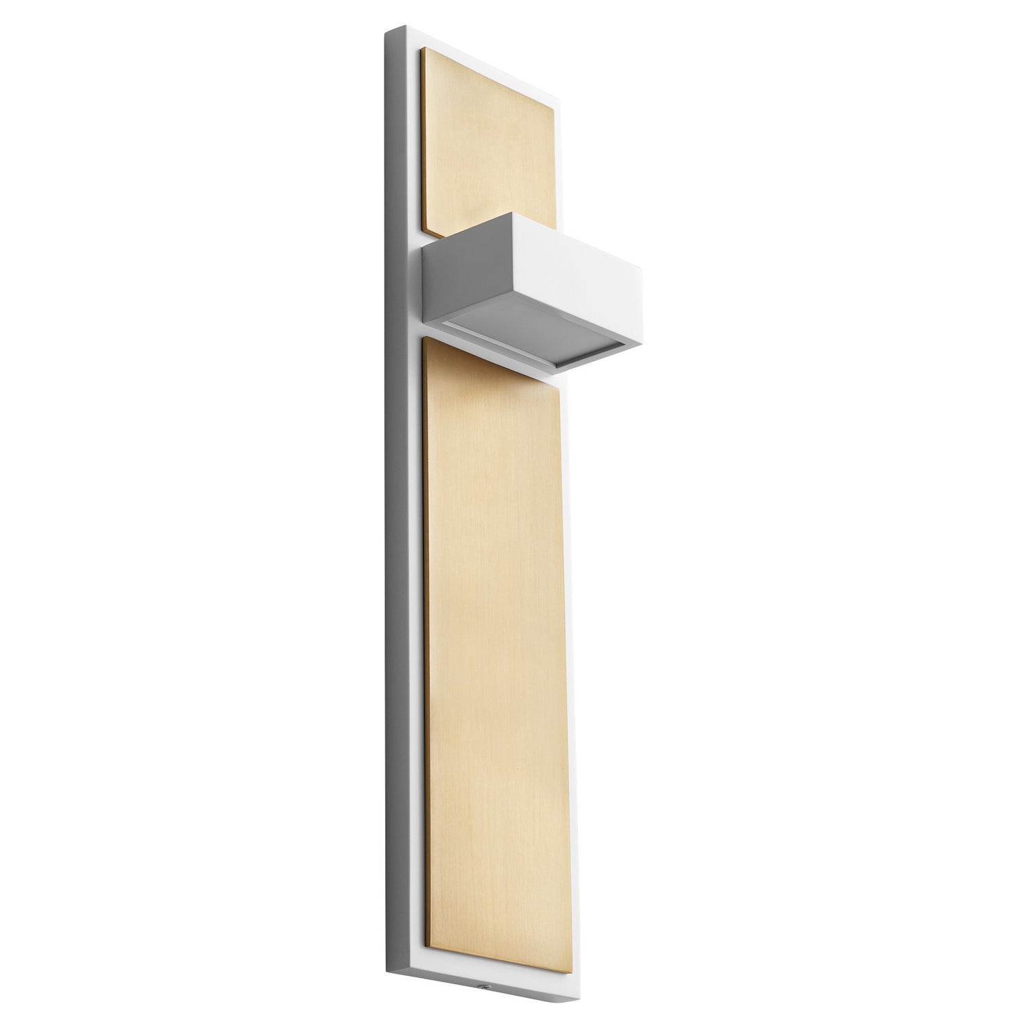 Quorum - 3-401-640 - LED Wall Sconce - Guapo - White|Aged Brass