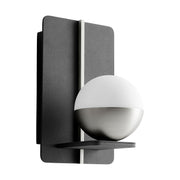 Quorum - 3-554-1524 - LED Wall Sconce - Iota - Black|Satin Nickel