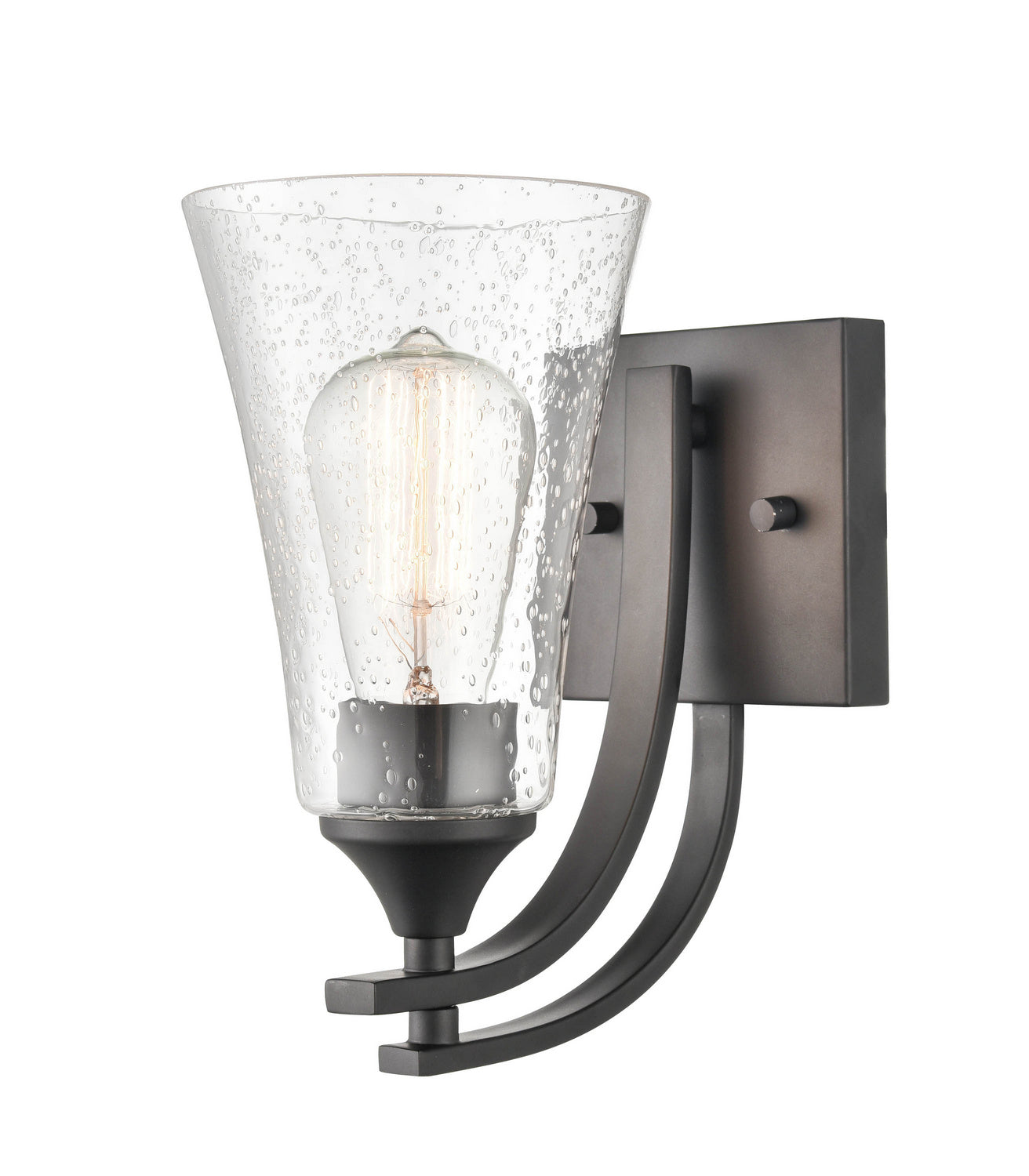 Millennium - 1491-MB - One Light Vanity - Natalie - Matte Black