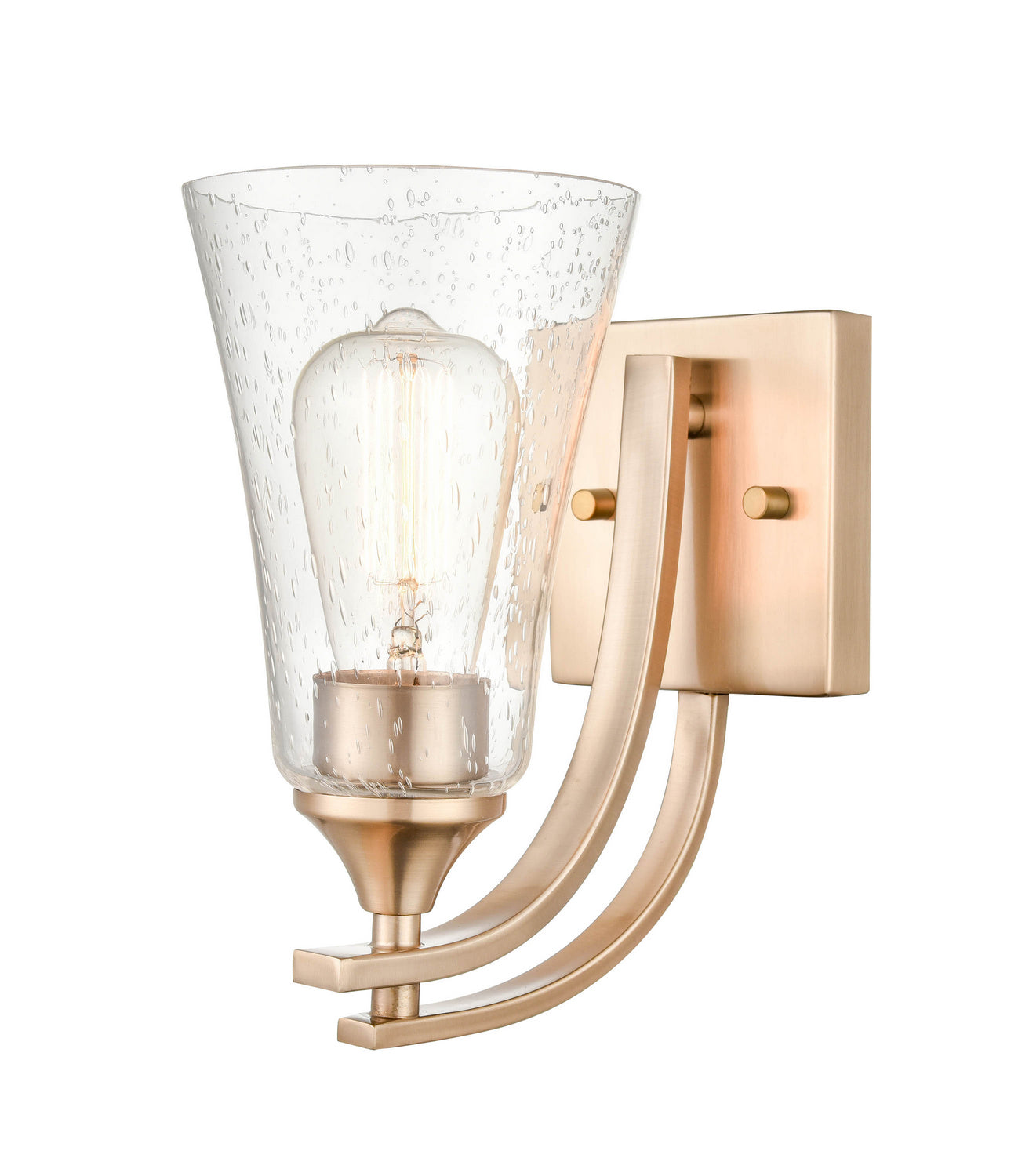 Millennium - 1491-MG - One Light Wall Sconce - Natalie - Modern Gold