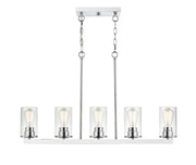 Millennium - 2725-CH - Five Light Pendant - Verlana - Chrome