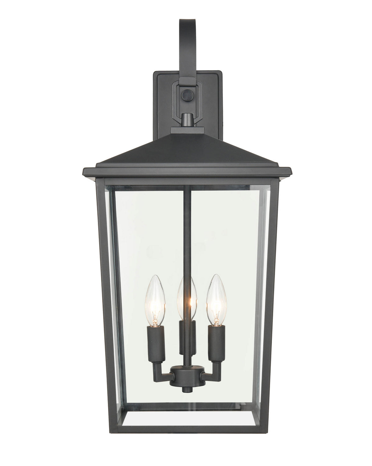 Millennium - 2974-PBK - Three Light Outdoor Hanging Lantern - Fetterton - Powder Coated Black