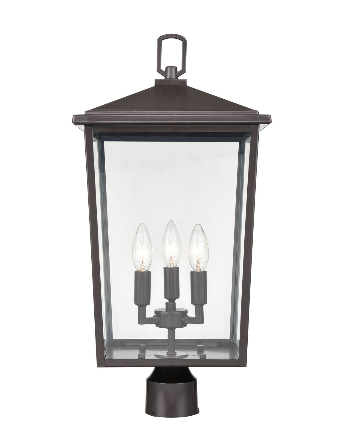 Millennium - 2983-PBZ - Three Light Outdoor Post Lantern - Fetterton - Powder Coated Bronze