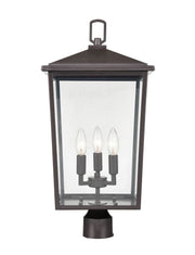 Millennium - 2983-PBZ - Three Light Outdoor Post Lantern - Fetterton - Powder Coated Bronze
