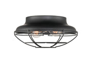 Millennium - 5382-MB - Two Light Flush Mount - Matte Black