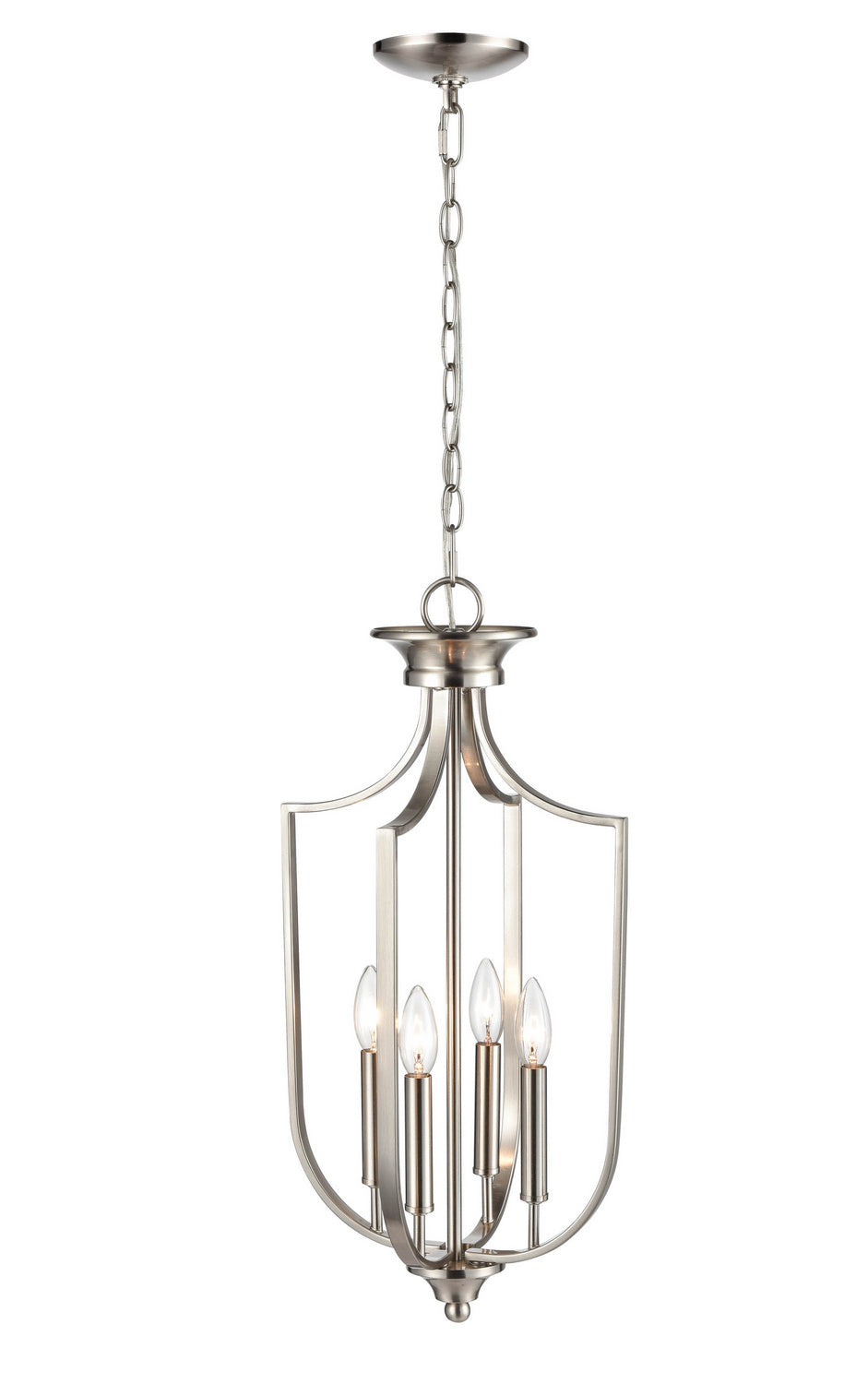 Millennium - 9835-BN - Four Light Pendant - Brushed Nickel