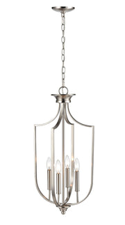 Millennium - 9836-BN - Four Light Pendant - Brushed Nickel