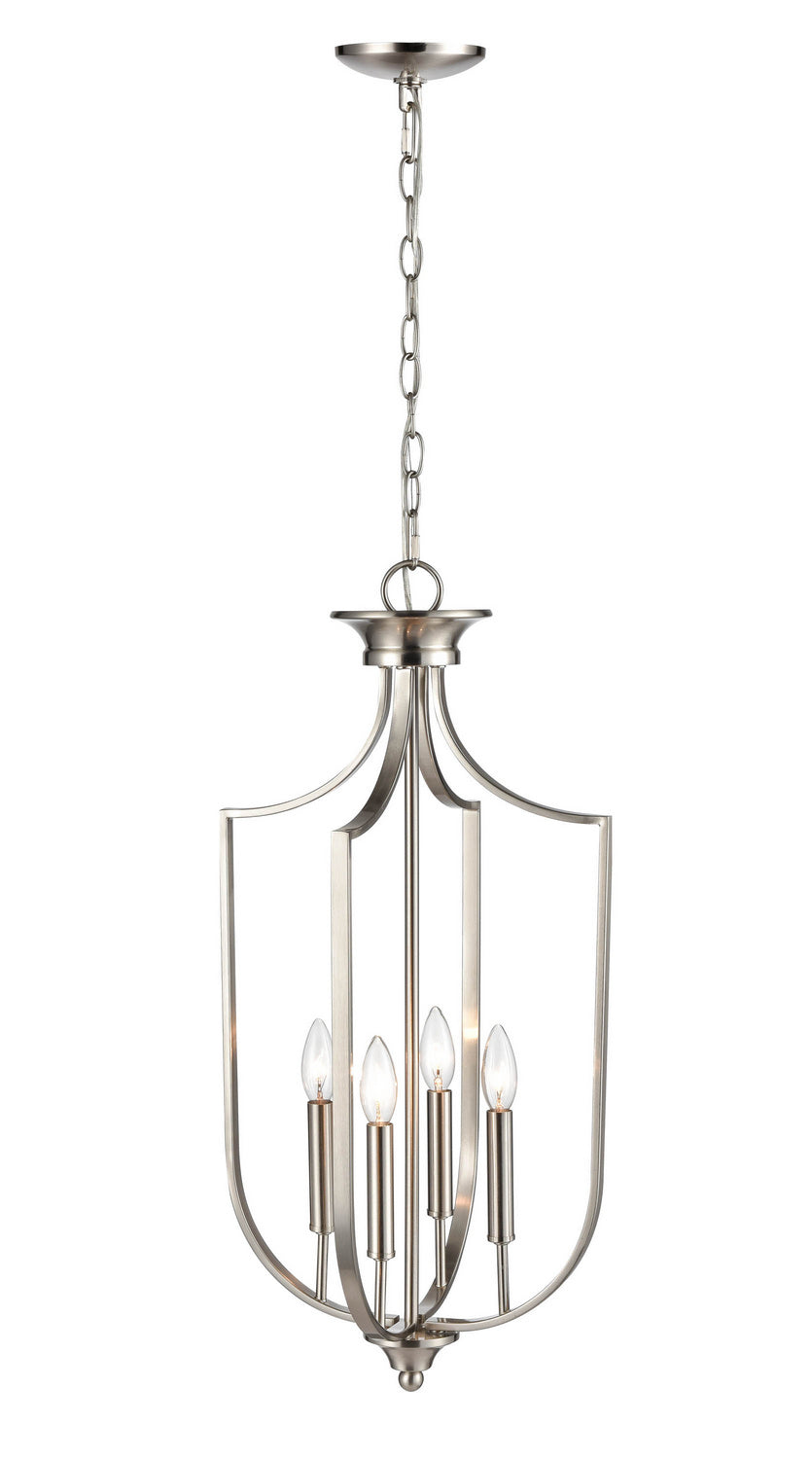 Millennium - 9836-BN - Four Light Pendant - Brushed Nickel
