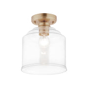 Maxim - 12270CDHR - One Light Semi-Flush Mount - Acadia - Heritage