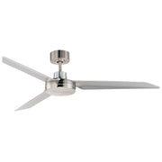 Maxim - 88807SN - 52" Outdoor Ceiling Fan - Ultra Slim - Satin Nickel