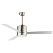 Maxim - 88816SN - 52" Ceiling Fan - Tanker - Satin Nickel