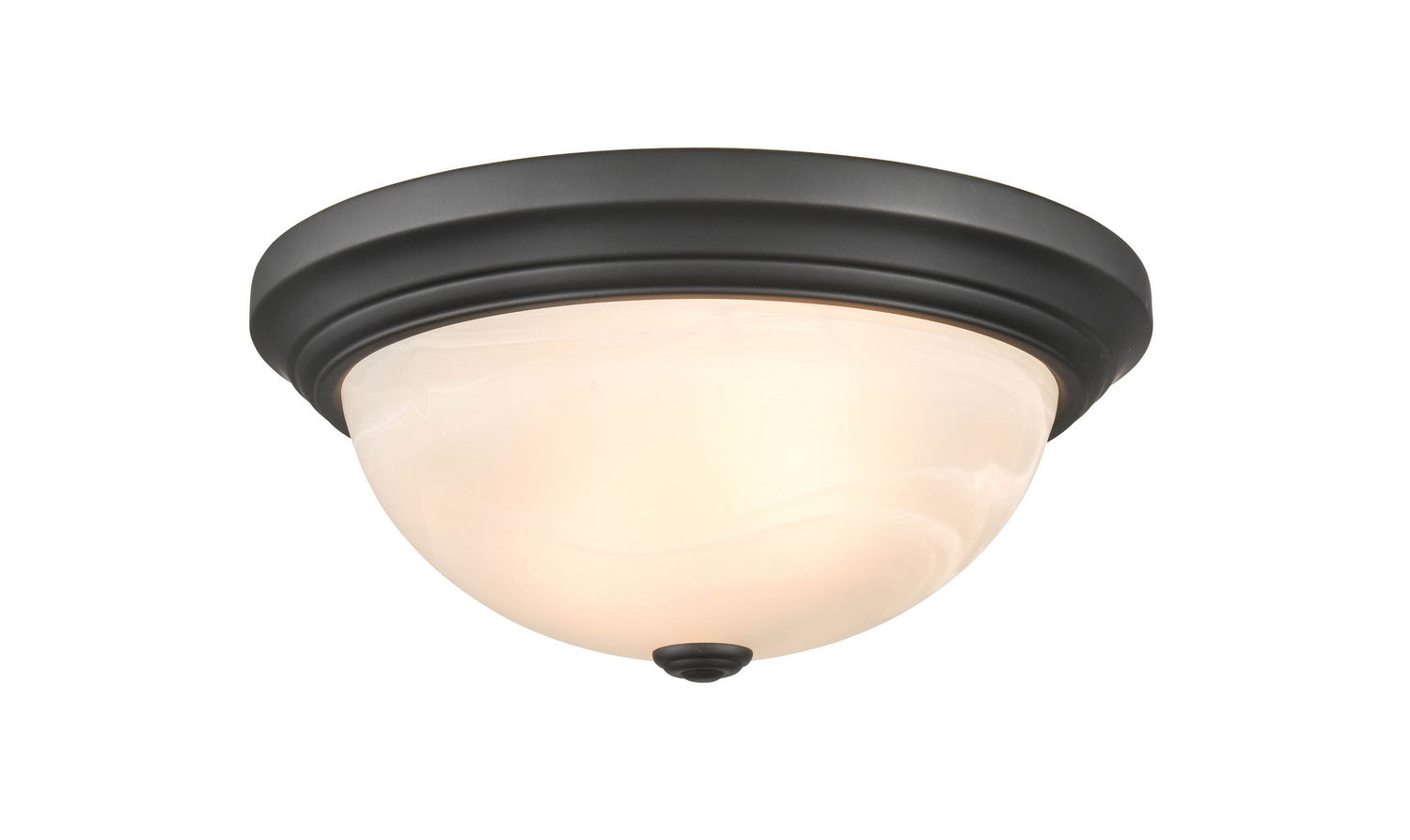 Millennium - 4603-MB - Two Light Flushmount - Matte Black