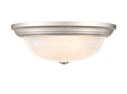 Millennium - 4605-SN - Three Light Flushmount - Satin Nickel