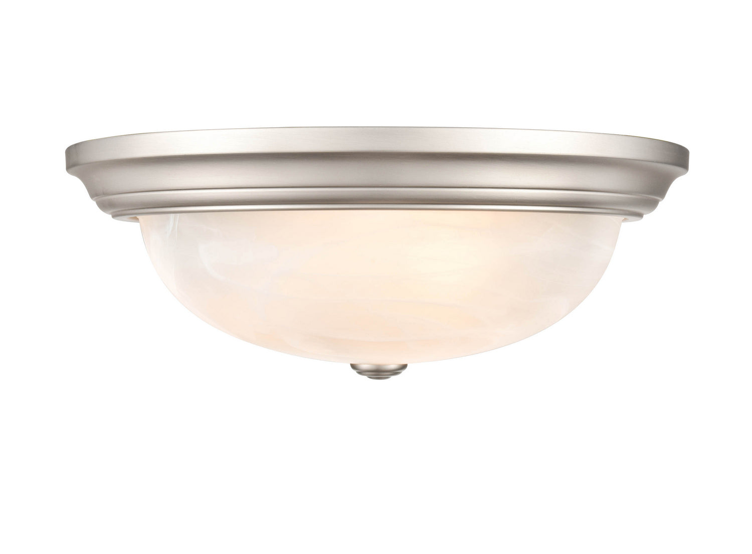 Millennium - 4605-SN - Three Light Flushmount - Satin Nickel